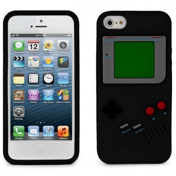 Wholesale iPhone 5 5S 3D Game Case (Black)